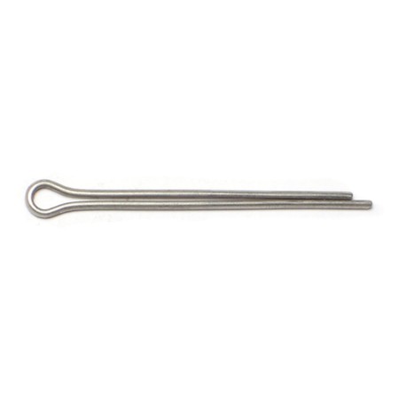 MIDWEST FASTENER 1/8" x 2" 18-8 Stainless Steel Cotter Pins 8PK 74818